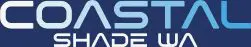 Coastal Shade WA logo in blue text.